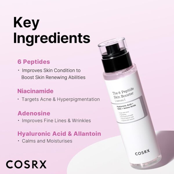 The 6 Peptide Skin Booster Serum Korean Skincare 150ml - Image 3