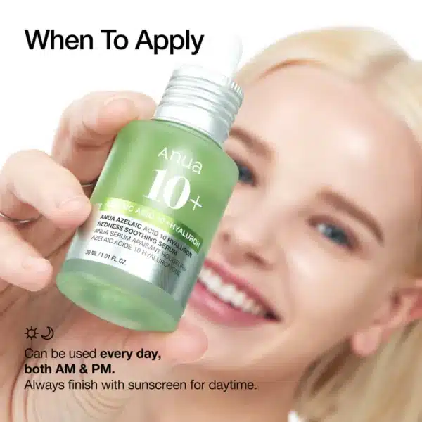 Azelaic Acid 10 Hyaluron Redness Soothing Serum (30ml/ 1.01 fl oz.) - Image 4