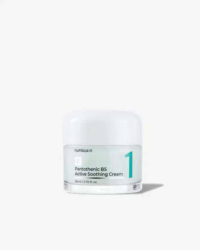 numbuzin No.1 Cream | Pantothenic B5 Active Soothing Cream | 80 ml