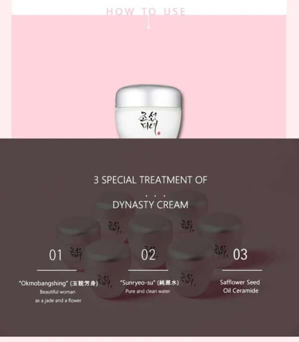 Beauty of Joseon Dynasty Cream to fight Wrinkles, Dryness and Aging 1.7fl oz. - Image 6