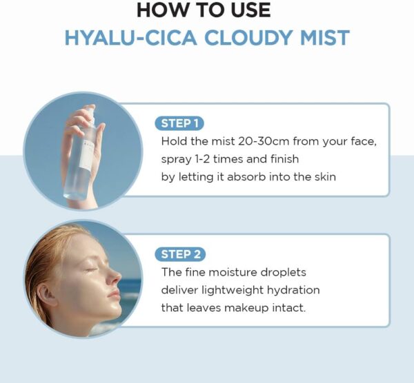 Hyalu-Cica Cloudy Mist 120ml - Image 5