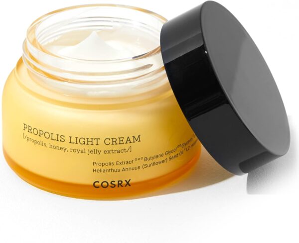 COSRX Full Fit Propolis Light Cream, 2.19 fl.oz / 65ml | Hydrating | Korean Skin Care