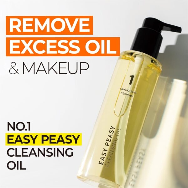 numbuzin No.1 Cleansing Oil | Easy Peasy Cleansing Oil 200 ml - Image 2