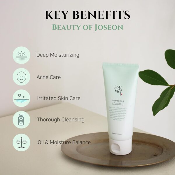 Beauty of Joseon Green Plum Refreshing Cleanser (100ml, 3.38 fl.oz.) - Image 5