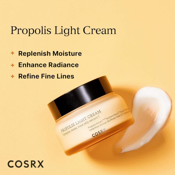 COSRX Full Fit Propolis Light Cream, 2.19 fl.oz / 65ml | Hydrating | Korean Skin Care - Image 4
