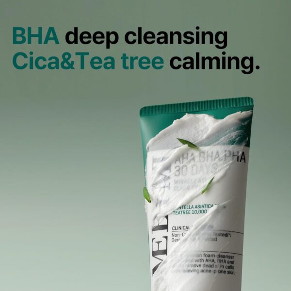 SOME BY MI AHA BHA PHA 30 Days Miracle Acne Clear Foam Cleanser 100ml - Image 3