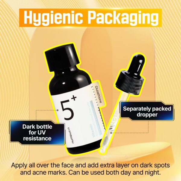 Numbuzin No.5 Serum | Vitamin Concentrated Serum Korean Skincare | 30 ml - Image 2