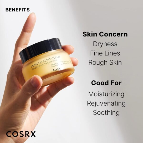 COSRX Full Fit Propolis Light Cream, 2.19 fl.oz / 65ml | Hydrating | Korean Skin Care - Image 3